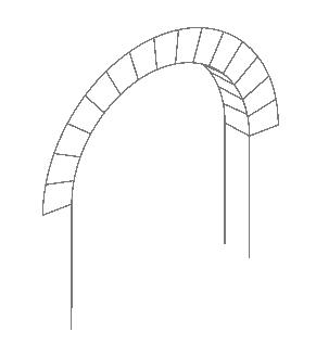 Кладка сводов и арок